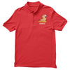 yoga pug exhale Polo Shirt
