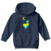 moon cat Youth Hoodie