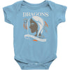 dragons are a girl's best frien Baby Bodysuit