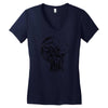 robot girl machine Women's V-Neck T-Shirt