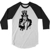 uncle sam 3/4 Sleeve Shirt