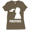politics Ladies Fitted T-Shirt