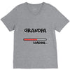 grandpa loading V-Neck Tee