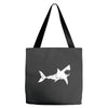 shark 'bite me' Tote Bags