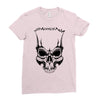 stupid skull Ladies Fitted T-Shirt