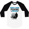 Papa And Son Fishing Partners For Life 3/4 Sleeve Shirt