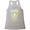 THE POWER OF AN AUTISM MOM Racerback Tank