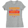 Legends Are Born In December Ladies Fitted T-Shirt