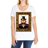 Owl Hoodini Ladies Curvy T-Shirt
