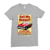 sell midget ideal christmas gift or present Ladies Fitted T-Shirt