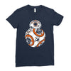 calavera droid Ladies Fitted T-Shirt