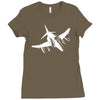 mcdonnell f 4 phantom us air force luftwaffe marine navy vietnam Ladies Fitted T-Shirt