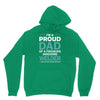 i'm a proud dad of freaking awesome welder Unisex Hoodie