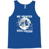 my pointer rides shotgun Tank Top