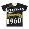 queens are born in 1960 All Over Men's T-shirt