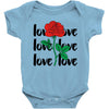 Love Rose Baby Bodysuit