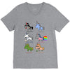 unicorn funny V-Neck Tee