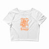 scary krampus Crop Top