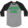 boston southie wicked cool 3/4 Sleeve Shirt