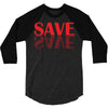 save red 3/4 Sleeve Shirt