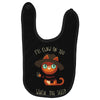 nightmare on kitty street Baby Bibs