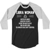 Libra Woman 3/4 Sleeve Shirt