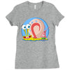 opposite day Ladies Fitted T-Shirt