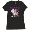 halloween Ladies Fitted T-Shirt
