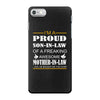 im a proud son in law iPhone 7 Case