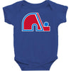 quebec nordiques Baby Bodysuit