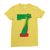 stand with colin Ladies Fitted T-Shirt