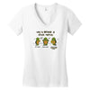 become a ninja turtle Women's V-Neck T-Shirt
