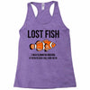 lost fish Racerback Tank