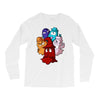 pac man ghost monsters Long Sleeve Shirts
