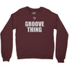 bass it's a groove thing Crewneck Sweatshirt