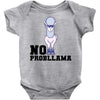 no probllama Baby Bodysuit