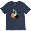 donut shark! V-Neck Tee