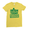 hungover tomorrow best trending Ladies Fitted T-Shirt