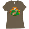 save the jackalopes! Ladies Fitted T-Shirt