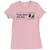 that's what she said Ladies Fitted T-Shirt