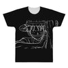 Luffy white design All Over Men's T-shirt