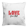 Love Throw Pillow