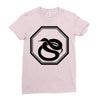 snake black Ladies Fitted T-Shirt