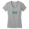 i like coffee Women's V-Neck T-Shirt