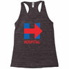 hillary hospital Racerback Tank