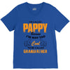 I'm Called Pappy  Because  I'm Way Too Cool To Be Called Grandfather V-Neck Tee