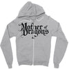 mother of dragons (2) Zipper Hoodie