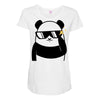 panda bear Maternity Scoop Neck T-shirt