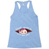 April Peeking Out Asian Baby Girl Racerback Tank