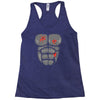gunshot gorilla chest tee Racerback Tank